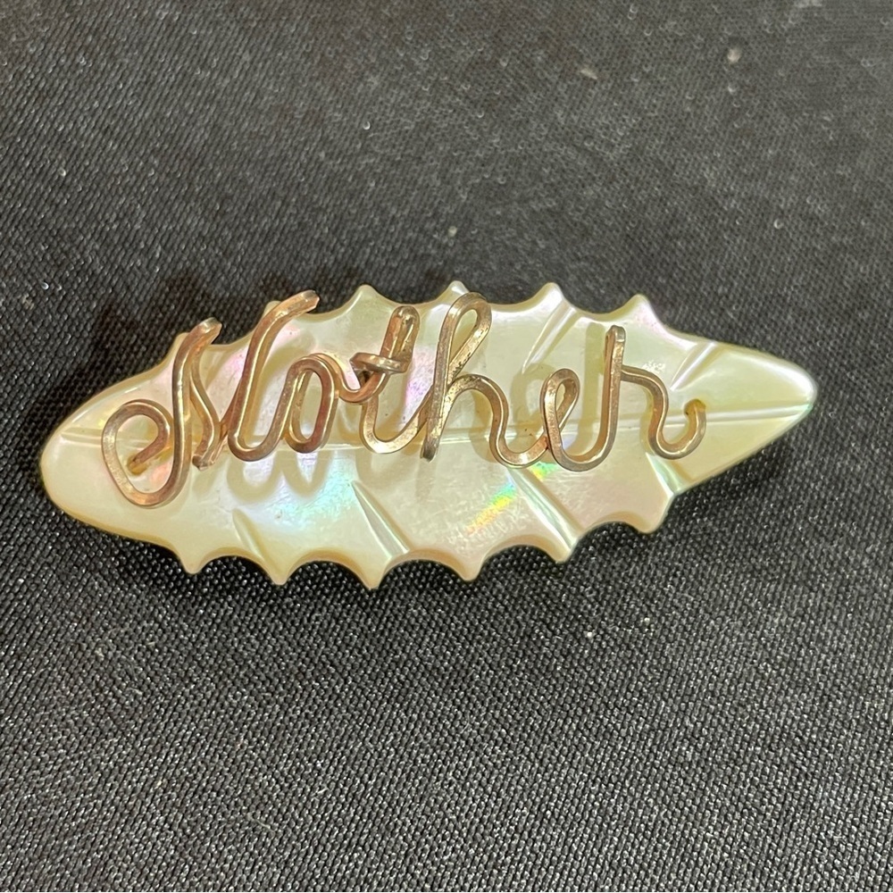 Mother Pearl Brooch